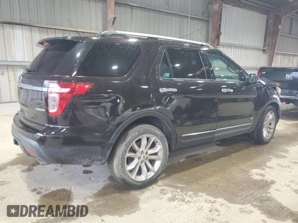 2013 Ford Explorer XLT with VIN 1FM5K7D80DGB26490, listed as a Copart auction lot 56193985 with 155,034 mi miles and Salvage title. Bid and sale history available at DreamBid. Image 3.