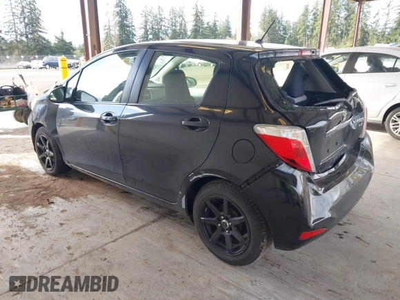 2013 Toyota Yaris L with VIN JTDKTUD32DD555705, listed as a IAAI auction lot 41712947 with 181,256 mi miles. Bid and sale history available at carsss.com. Image 3.