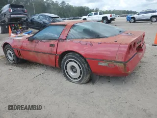 1984 Chevrolet Corvette z VIN 1G1AY0786E5125578, wystawiony jako Copart lot #58390705 z przebiegiem 79 392 mil mil oraz Czysty tytuł • Clean title. Historia ofert i sprzedaży dostępna na DreamBid. Obrazek 2.