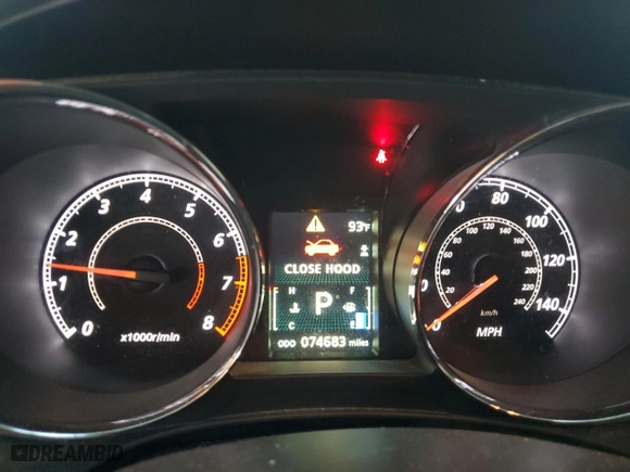 2017 Mitsubishi Outlander Sport ES 2.0 with VIN JA4AP3AUXHZ035570, listed as a Copart auction lot 52461335 with 74,683 mi miles and Salvage Title. Bid and sale history available at carsss.com. Image 9.