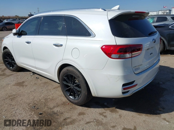 2018 Kia Sorento SX with VIN 5XYPK4A52JG406562, listed as a IAAI auction lot 41768615 with 129,294 mi miles and . Bid and sale history available at DreamBid. Image 3.