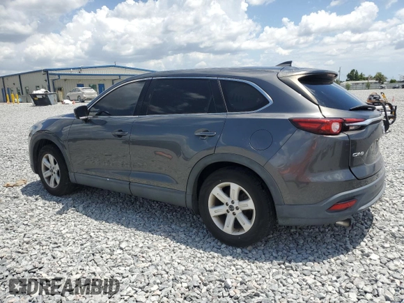2018 Mazda CX-9 Touring with VIN JM3TCACY7J0232017, listed as a Copart auction lot 54935485 with 99,350 mi miles and Salvage title. Bid and sale history available at DreamBid. Image 2.