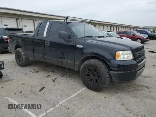 2005 Ford F-150 STX with VIN 1FTRX12W45NA13550, listed as a Copart auction lot 53623105 with 283,351 mi miles and Salvage title. Bid and sale history available at DreamBid. Image 4.