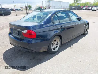 2008 BMW 3 Series 328xi with VIN WBAVC93568K044350, listed as a IAAI auction lot 42163248 with 77,841 mi miles. Bid and sale history available at carsss.com. Image 4.