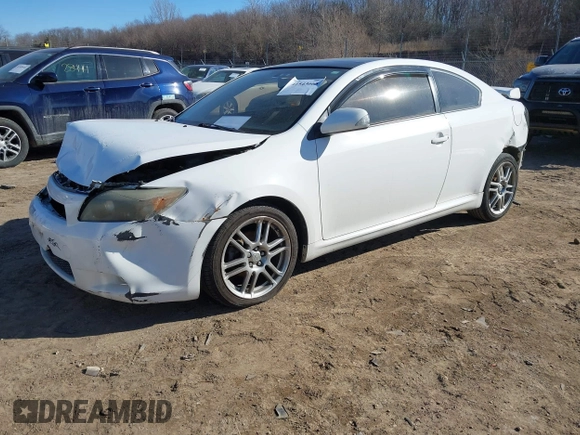 2005 Scion tC with VIN JTKDE167050054380, listed as a IAAI auction lot 41543668 with 139,053 mi miles. Bid and sale history available at carsss.com. Image 2.