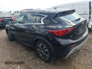 2018 Infiniti QX30 Premium with VIN SJKCH5CR9JA046321, listed as a Copart auction lot 69497704 with 121,606 mi miles and Salvage Title. Bid and sale history available at carsss.com. Image 2.