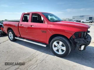 2015 Ram 1500 Express with VIN 1C6RR6FG1FS614676, listed as a Copart auction lot 59976205 with 71,557 mi miles and Salvage title. Bid and sale history available at DreamBid. Image 4.