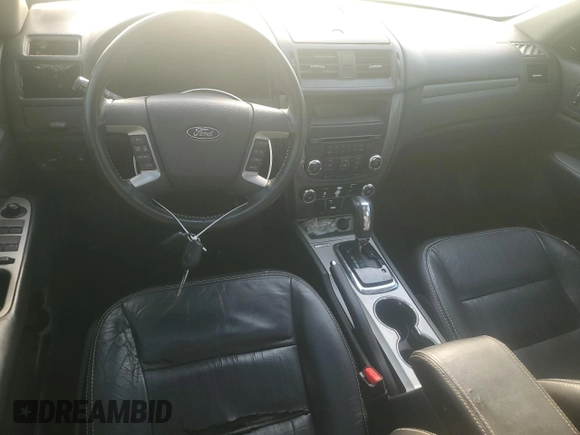 2012 Ford Fusion SPORT with VIN 3FAHP0KC9CR243452, listed as a Copart auction lot 48718135 with 0 mi miles and Salvage Title. Bid and sale history available at carsss.com. Image 8.