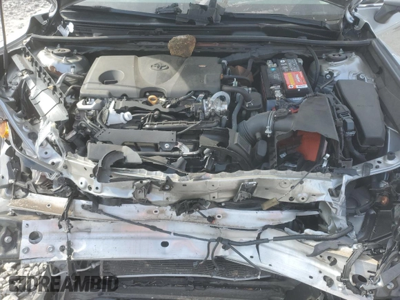 2022 Toyota Camry SE with VIN 4T1G11AK5NU677722, listed as a Copart auction lot 46927405 with 46,786 mi miles and Salvage Title. Bid and sale history available at DreamBid. Image 12.