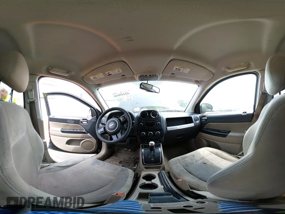 2017 Jeep Compass Sport SE z VIN 1C4NJCBA4HD148117, wystawiony jako IAAI lot #42440046 z przebiegiem 124 891 mil mil oraz . Historia ofert i sprzedaży dostępna na DreamBid. Obrazek 18.