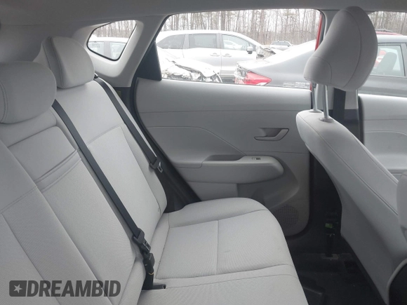 2024 Hyundai Kona SE with VIN KM8HA3AB5RU136935, listed as a IAAI auction lot 41614174 with 16,654 mi miles. Bid and sale history available at carsss.com. Image 8.