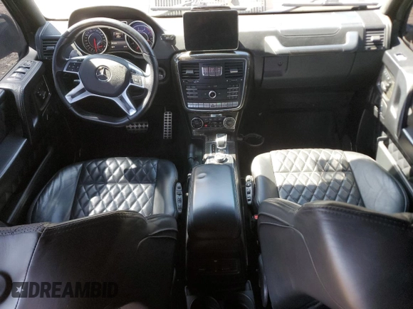 2017 Mercedes-Benz G-Class AMG G 63 with VIN WDCYC7DF5HX273627, listed as a Copart auction lot 52704505 with 57,631 mi miles and Salvage Title. Bid and sale history available at carsss.com. Image 8.