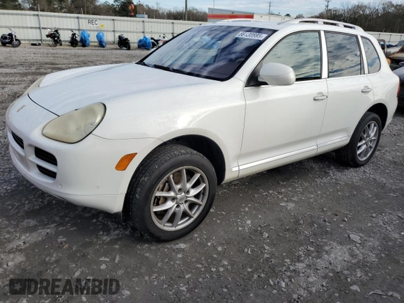 2005 Porsche Cayenne S with VIN WP1AB29P05LA63940, listed as a Copart auction lot 88130885 with 173,316 mi miles and Salvage Title. Bid and sale history available at carsss.com. Image 1.