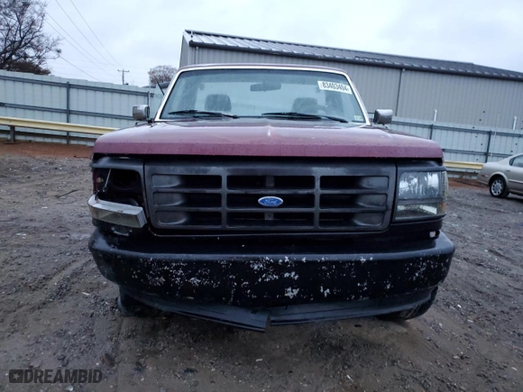 1993 Ford Pickup with VIN 1FTEF14Y8PNA72930, listed as a Copart auction lot 83403404 with 185,178 mi miles and Salvage Title. Bid and sale history available at carsss.com. Image 5.