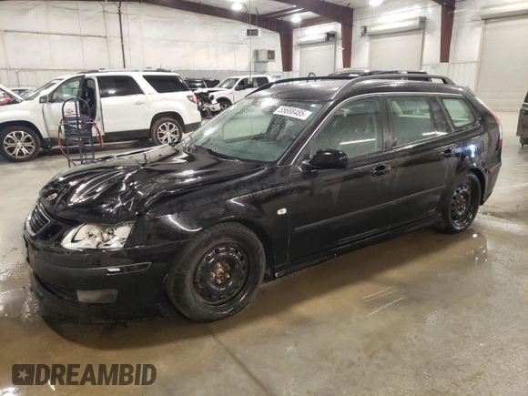 2006 Saab 9-3 z VIN YS3FH51U861117774, wystawiony jako Copart lot #55688485 z przebiegiem 165 909 mil mil oraz Szkoda całkowita • Salvage title. Historia ofert i sprzedaży dostępna na DreamBid. Obrazek 1.