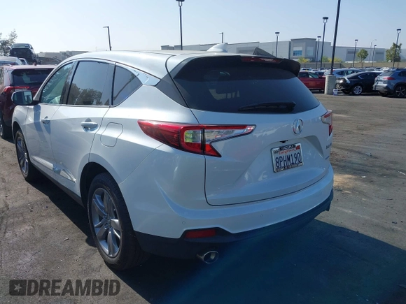 2020 Acura RDX Advance with VIN 5J8TC2H72LL031272, listed as a IAAI auction lot 42430222 with 70,648 mi miles and . Bid and sale history available at DreamBid. Image 3.