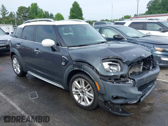 2020 MINI Countryman Cooper S with VIN WMZYW7C0XL3L85463, listed as a IAAI auction lot 42344478 with 54,654 mi miles and . Bid and sale history available at DreamBid. Image 13.