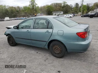2006 Toyota Corolla CE с VIN 2T1BR32E76C685749, выставлен на аукционе Copart как лот 53939235 с пробегом 189 343 миль миль и Списание • Salvage title. История ставок и продаж доступна на DreamBid. Изображение 2.