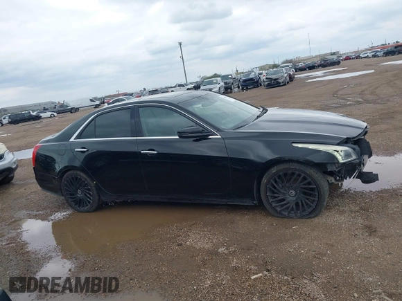 2019 Cadillac CTS Sedan Luxury RWD with VIN 1G6AR5SS9K0100254, listed as a IAAI auction lot 41308877 with 129,821 mi miles. Bid and sale history available at carsss.com. Image 14.