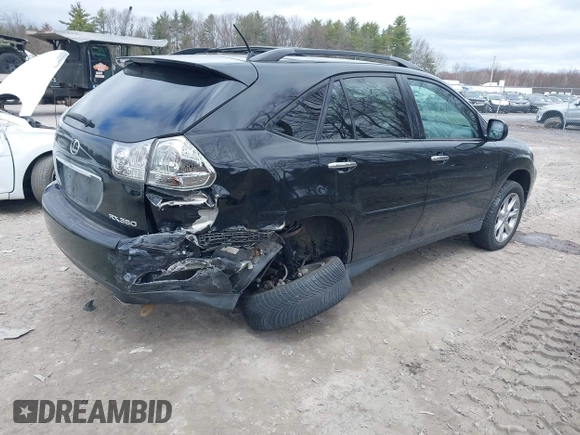 2009 Lexus RX 350 with VIN 2T2HK31U79C124393, listed as a IAAI auction lot 42031342 with 173,072 mi miles and . Bid and sale history available at DreamBid. Image 4.