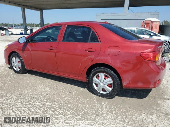 2009 Toyota Corolla with VIN 1NXBU40EX9Z009936, listed as a Copart auction lot 47135755 with 191,867 mi miles and Salvage Title. Bid and sale history available at carsss.com. Image 2.