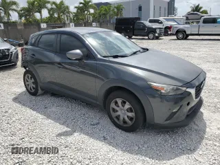 2016 Mazda CX-3 Sport with VIN JM1DKBB74G0105670, listed as a Copart auction lot 54696195 with 155,679 mi miles and Salvage Title. Bid and sale history available at DreamBid. Image 4.