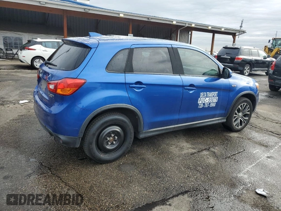 2017 Mitsubishi Outlander Sport ES 2.0 with VIN JA4AR3AU3HZ003781, listed as a Copart auction lot 52012765 with 231,398 mi miles and Salvage Title. Bid and sale history available at carsss.com. Image 3.