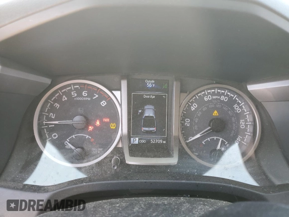 2022 Toyota Tacoma SR with VIN 3TYAX5GN9NT051570, listed as a Copart auction lot 49678735 with 52,709 mi miles and Salvage title. Bid and sale history available at DreamBid. Image 9.