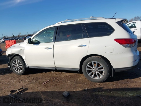 2014 Nissan Pathfinder SL z VIN 5N1AR2MM1EC705913, wystawiony jako IAAI lot #41718406 z przebiegiem 153 398 mil mil oraz . Historia ofert i sprzedaży dostępna na DreamBid. Obrazek 14.