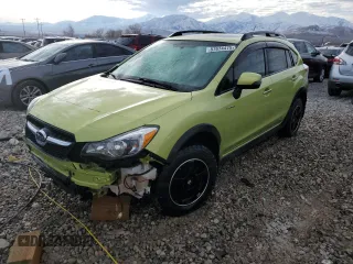 2014 Subaru Crosstrek Touring z VIN JF2GPBKCXEH226330, wystawiony jako Copart lot #87674475 z przebiegiem 88 267 mil mil oraz Szkoda całkowita • Salvage title. Historia ofert i sprzedaży dostępna na DreamBid. Obrazek 1.