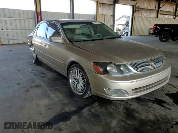 2002 Toyota Avalon XL with VIN 4T1BF28B42U254696, listed as a Copart auction lot 53679355 with 168,828 mi miles and Salvage Title. Bid and sale history available at DreamBid. Image 13.