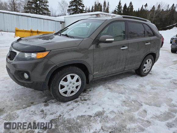 2012 Kia Sorento EX with VIN 5XYKUDA27CG277358, listed as a Copart auction lot 47256495 with 88,334 mi miles and Salvage title. Bid and sale history available at DreamBid. Image 1.