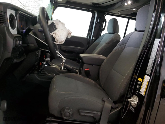 2024 Jeep Gladiator Sport with VIN 1C6JJTAG6RL115705, listed as a Copart auction lot 49913175 with 353 mi miles and Clean Title. Bid and sale history available at carsss.com. Image 7.