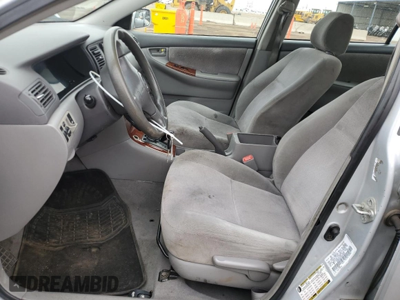 2006 Toyota Corolla CE with VIN 1NXBR32EX6Z594649, listed as a Copart auction lot 54328425 with 215,180 mi miles and Salvage Title. Bid and sale history available at DreamBid. Image 7.