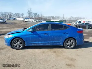 2017 Hyundai Elantra SE with VIN KMHD84LF6HU144900, listed as a IAAI auction lot 41632332 with 122,583 mi miles. Bid and sale history available at carsss.com. Image 14.