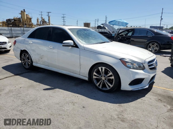 2014 Mercedes-Benz E 350 Sport with VIN WDDHF5KB0EA846889, listed as a Copart auction lot 56346475 with 110,930 mi miles and Salvage title. Bid and sale history available at DreamBid. Image 4.