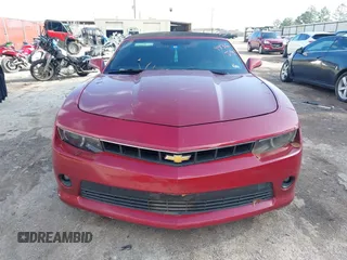 2015 Chevrolet Camaro LT with VIN 2G1FF3D37F9275788, listed as a IAAI auction lot 41109936 with 87,198 mi miles. Bid and sale history available at carsss.com. Image 6.