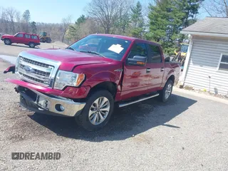2014 Ford F-150 XL with VIN 1FTFW1EF8EFB27918, listed as a IAAI auction lot 41938587 with 129,508 mi miles. Bid and sale history available at carsss.com. Image 19.