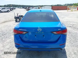 2024 Nissan Sentra SV with VIN 3N1AB8CV6RY343650, listed as a IAAI auction lot 42126890 with 22,633 mi miles and . Bid and sale history available at DreamBid. Image 17.