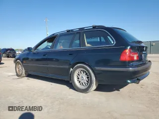 1999 BMW 5 Series 528iAt with VIN WBADP6345XBV62020, listed as a Copart auction lot 46804705 with 221,575 mi miles and Salvage Title. Bid and sale history available at carsss.com. Image 2.