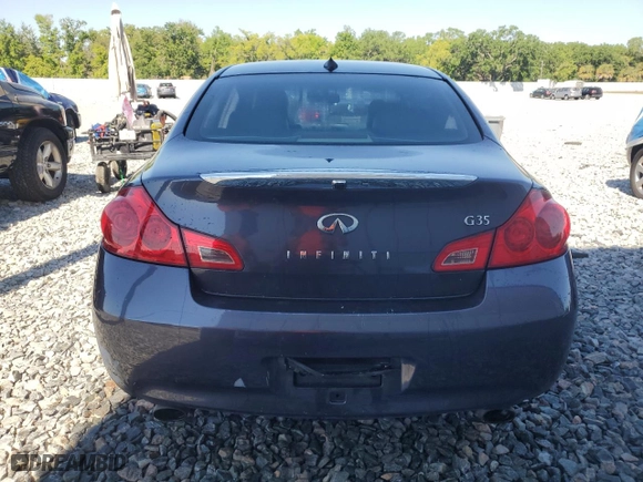 2007 Infiniti G35 Sedan Sport with VIN JNKBV61E77M713468, listed as a Copart auction lot 50605075 with 211,667 mi miles and Salvage Title. Bid and sale history available at carsss.com. Image 6.