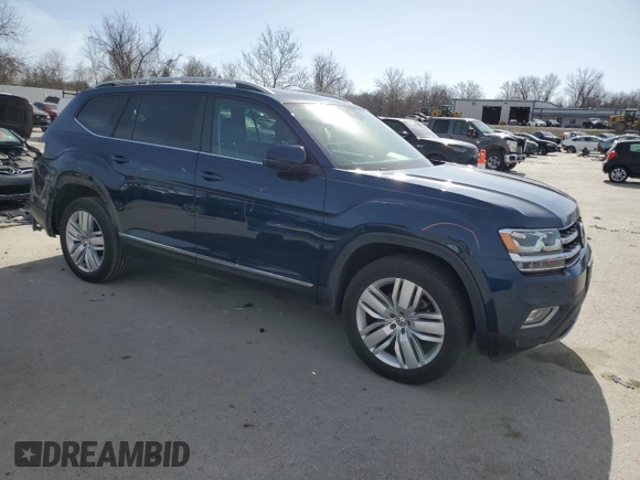 2019 Volkswagen Atlas SEL z VIN 1V2ER2CA7KC609601, wystawiony jako Copart lot #49333045 z przebiegiem 76 179 mil mil oraz Szkoda całkowita • Salvage title. Historia ofert i sprzedaży dostępna na DreamBid. Obrazek 4.