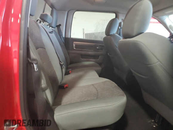 2018 Ram 2500 Big Horn with VIN 3C6UR5DL8JG185265, listed as a Copart auction lot 62773335 with 45,738 mi miles and Salvage title. Bid and sale history available at DreamBid. Image 10.