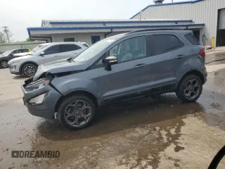 2018 Ford EcoSport SE z VIN MAJ6P1UL6JC191218, wystawiony jako Copart lot #58391165 z przebiegiem 65 315 mil mil oraz Szkoda całkowita • Salvage title. Historia ofert i sprzedaży dostępna na DreamBid. Obrazek 1.