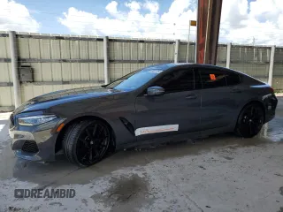 2022 BMW 8 Series M850i with VIN WBAGV8C06NCH89514, listed as a Copart auction lot 59527264 with 0 mi miles and Non Repairable. Bid and sale history available at carsss.com. Image 1.