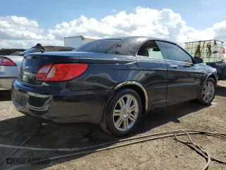 2008 Chrysler Sebring Limited with VIN 1C3LC65M98N635210, listed as a Copart auction lot 77456974 with 0 mi miles and Non Repairable. Bid and sale history available at carsss.com. Image 3.