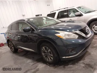 2016 Nissan Murano S with VIN 5N1AZ2MG1GN120699, listed as a IAAI auction lot 41745300 with 99,345 mi miles. Bid and sale history available at carsss.com. Image 13.