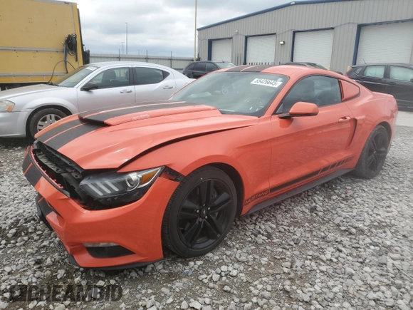 2015 Ford Mustang EcoBoost z VIN 1FA6P8TH2F5368462, wystawiony jako Copart lot #55426645 z przebiegiem 102 757 mil mil oraz Szkoda całkowita • Salvage title. Historia ofert i sprzedaży dostępna na DreamBid. Obrazek 1.