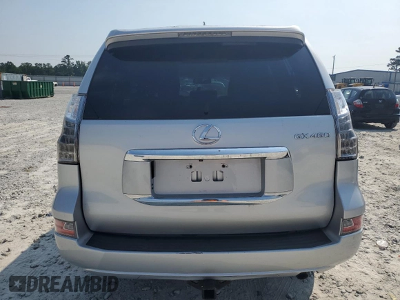 2014 Lexus GX 460 with VIN JTJBM7FX1E5069815, listed as a Copart auction lot 62572495 with Not provided miles and Salvage title. Bid and sale history available at DreamBid. Image 6.