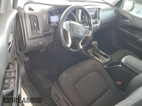 2020 GMC Canyon 2WD SLE with VIN 1GTG5CEN7L1248802, listed as a Copart auction lot 87462644 with 93,032 mi miles and Salvage Title. Bid and sale history available at carsss.com. Image 8.